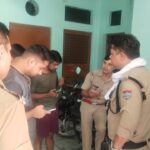 रानीपुर पुलिस का सत्यापन अभियान जोरो पर, काटे चालान।