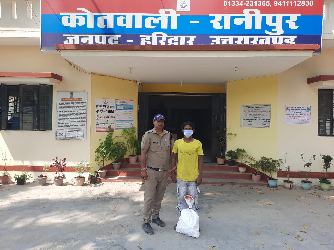 रानीपुर पुलिस का शराब तस्करों पर शिकंजा: 80 पेटी अवैध शराब बरामद!