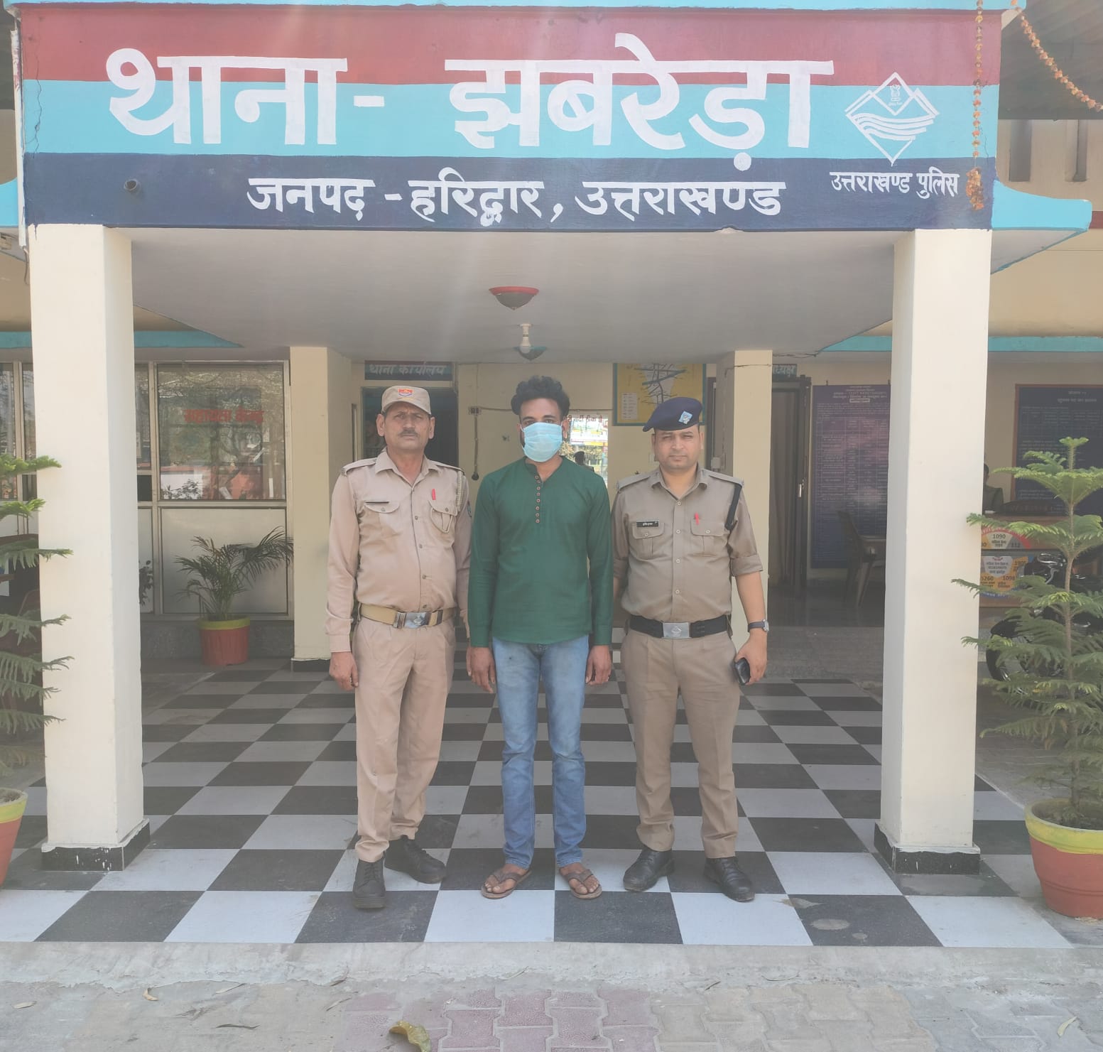 झबरेड़ा पुलिस की बड़ी कार्रवाई: न्यायालय से वांछित वारंटी गिरफ्तार!