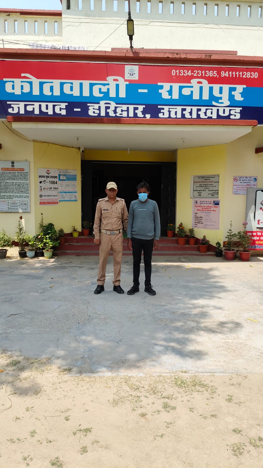 रानीपुर पुलिस की 'ड्रिंक एंड ड्राइव' पर कार्रवाई, नशे में वाहन चलाने पर चालक का चालान, मोटरसाइकिल सीज